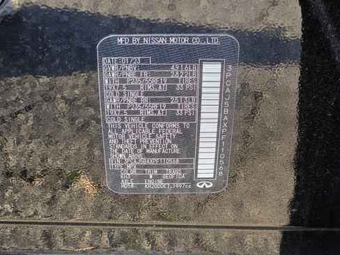 Used 2023 INFINITI QX50 Luxe image 32