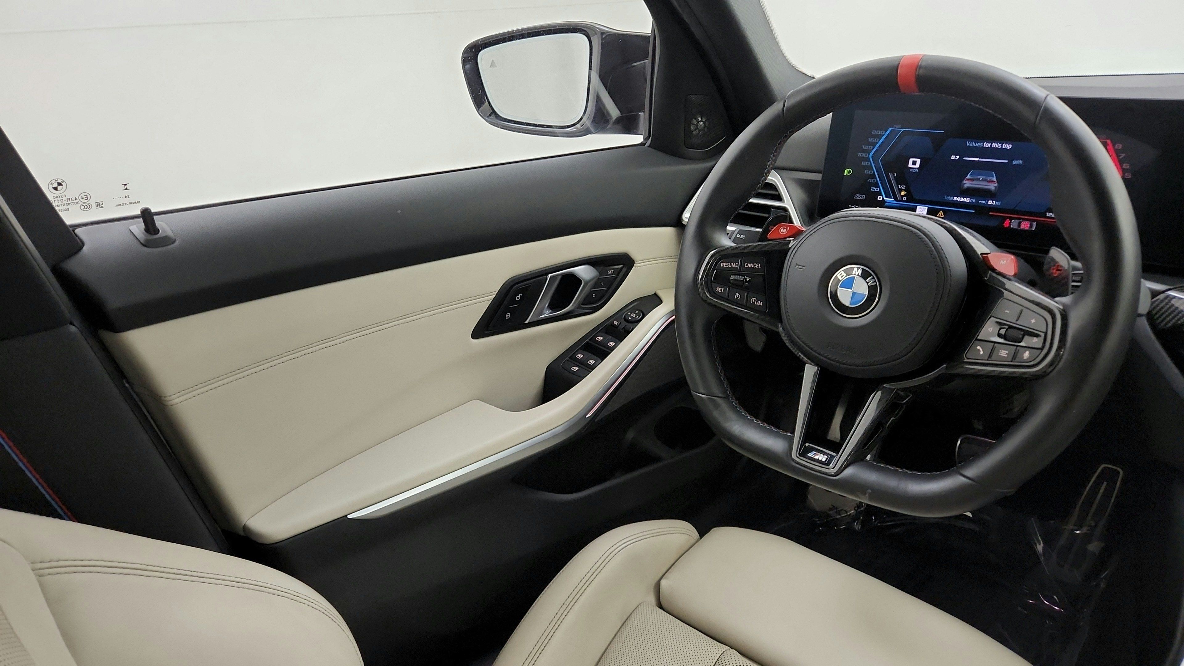 Used 2025 BMW M3 Competition w/ Parking Assistance Package RWD image 25