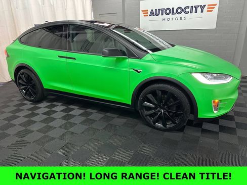 Used 2020 Tesla Model X Long Range AWD/4WD image 1