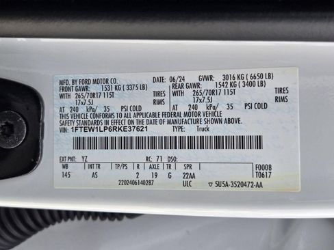 Used 2024 Ford F150 XL AWD/4WD image 28