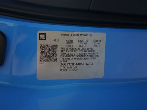 Used 2024 Chevrolet Corvette Stingray Premium Conv w/ Z51 Performance Package image 26