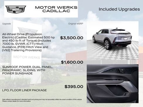 Certified 2024 Cadillac Lyriq Luxury w/ LPO, Floor Liner Package image 9