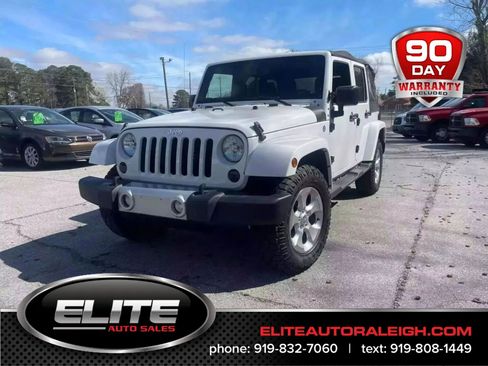 Used 2015 Jeep Wrangler Unlimited Sahara w/ Connectivity Group image 1