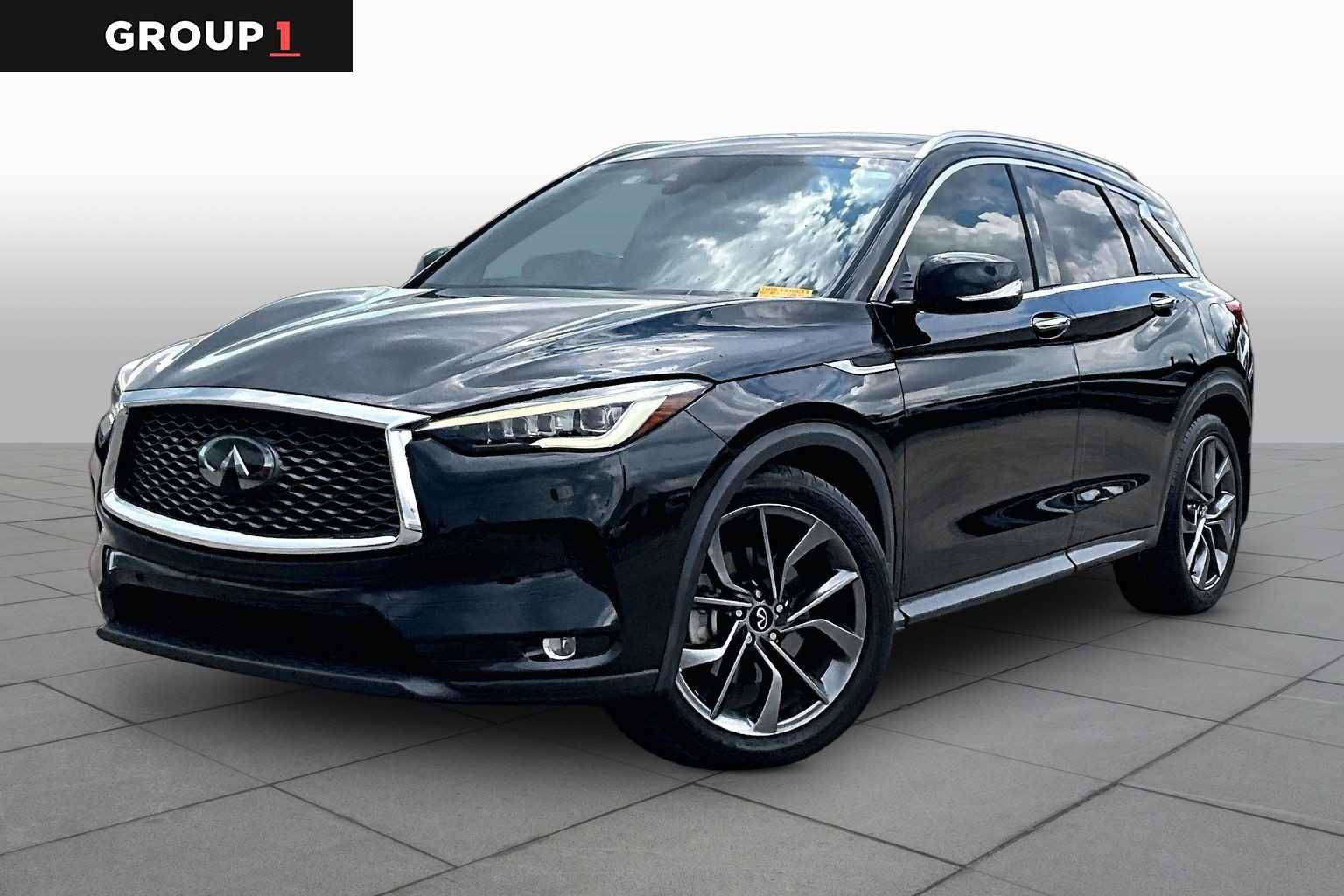 Used 2021 INFINITI QX50 Autograph w/ Premium White Leather Package AWD/4WD image 1