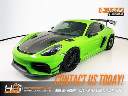 Used 2024 Porsche 718 Cayman GT4 RS w/ Weissach Package RWD image 1
