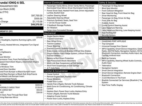 Used 2023 Hyundai Ioniq 6 Limited RWD image 3