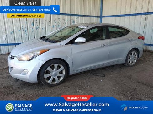 Used 2012 Hyundai Elantra Limited image 1