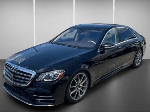 Used 2018 Mercedes-Benz S 450 Sedan w/ AMG Line Exterior image 12