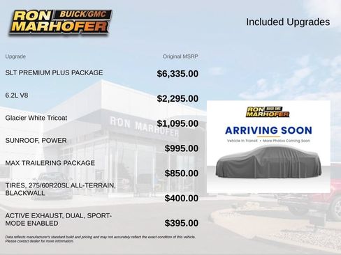 Used 2026 GMC Sierra 1500 SLT w/ SLT Premium Plus Package AWD/4WD image 2