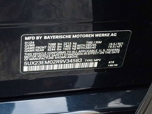 Used 2024 BMW X7 xDrive40i w/ M Sport Package image 28