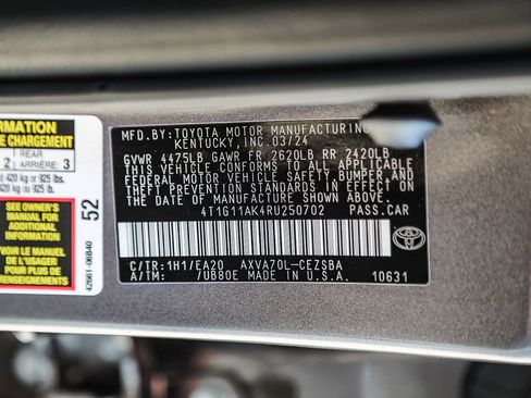 Certified 2024 Toyota Camry SE image 28