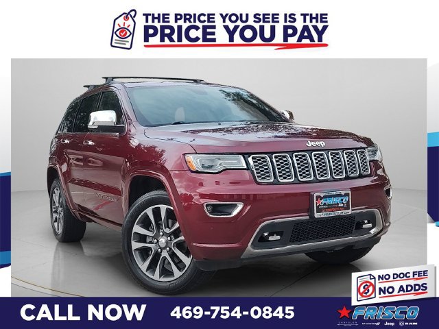 Used 2018 Jeep Grand Cherokee Overland AWD/4WD image 1