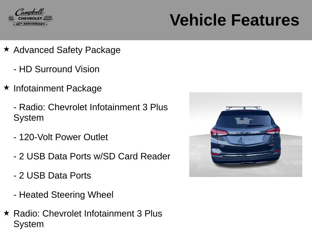 Used 2023 Chevrolet Equinox RS w/ RS Leather Package AWD/4WD image 16