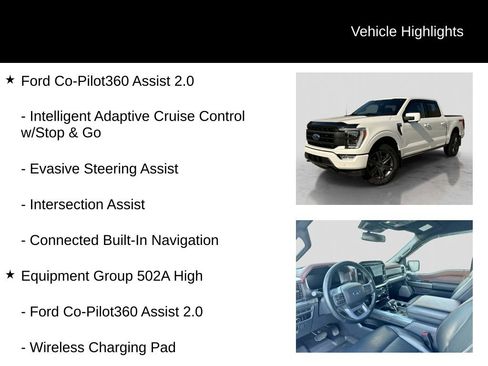 Used 2023 Ford F150 Lariat w/ Equipment Group 502A High AWD/4WD image 6