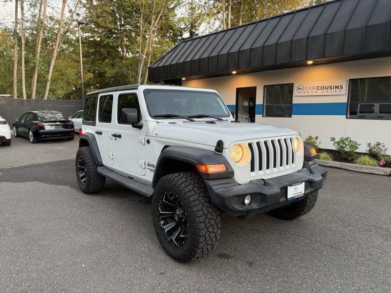 Used 2020 Jeep Wrangler Unlimited Sport S AWD/4WD image 3