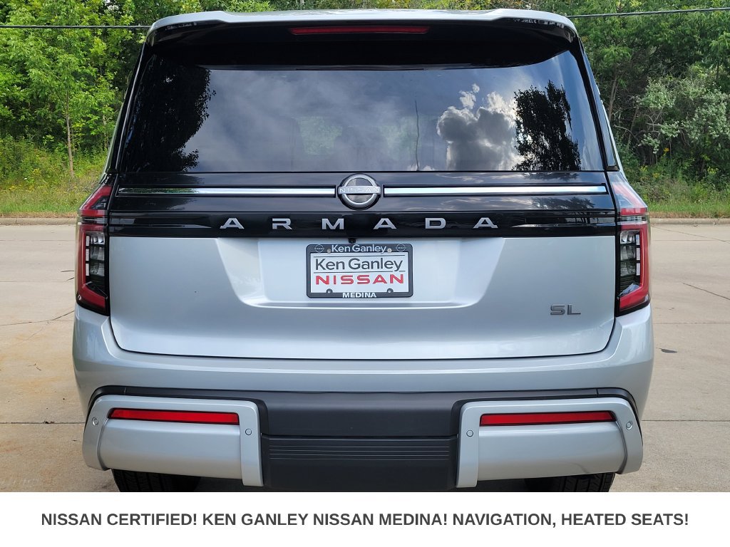 Certified 2025 Nissan Armada SL w/ Captain's Chari Seat Package AWD/4WD image 4