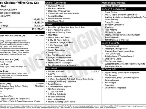 Used 2023 Jeep Gladiator Willys image 9