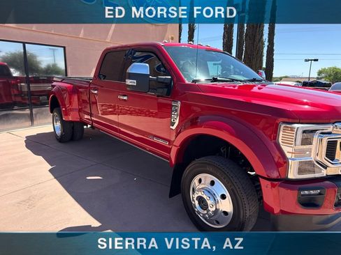 Used 2021 Ford F450 Platinum w/ FX4 Off-Road Package AWD/4WD image 12