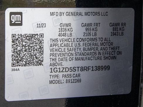 Used 2024 Chevrolet Malibu LT FWD image 28