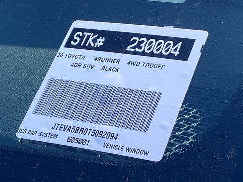 New 2026 Toyota 4Runner TRD Off-Road image 23