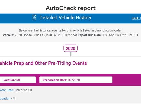 Used 2020 Honda Civic LX image 47