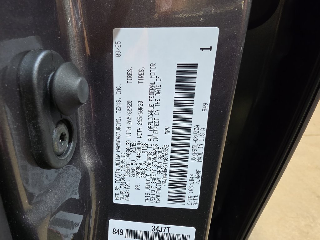 Used 2026 Toyota Sequoia 1794 Edition w/ TRD Off-Road Package AWD/4WD image 27