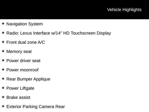 Used 2025 Lexus RX 350 Premium w/ Accessory Package AWD/4WD image 2