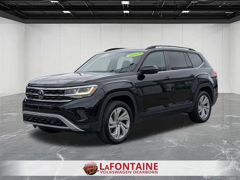 Certified 2023 Volkswagen Atlas SE w/ Panoramic Sunroof Package AWD/4WD image 1