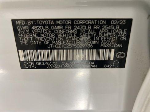 Used 2023 Lexus IS 350 F Sport w/ Memory Package image 35