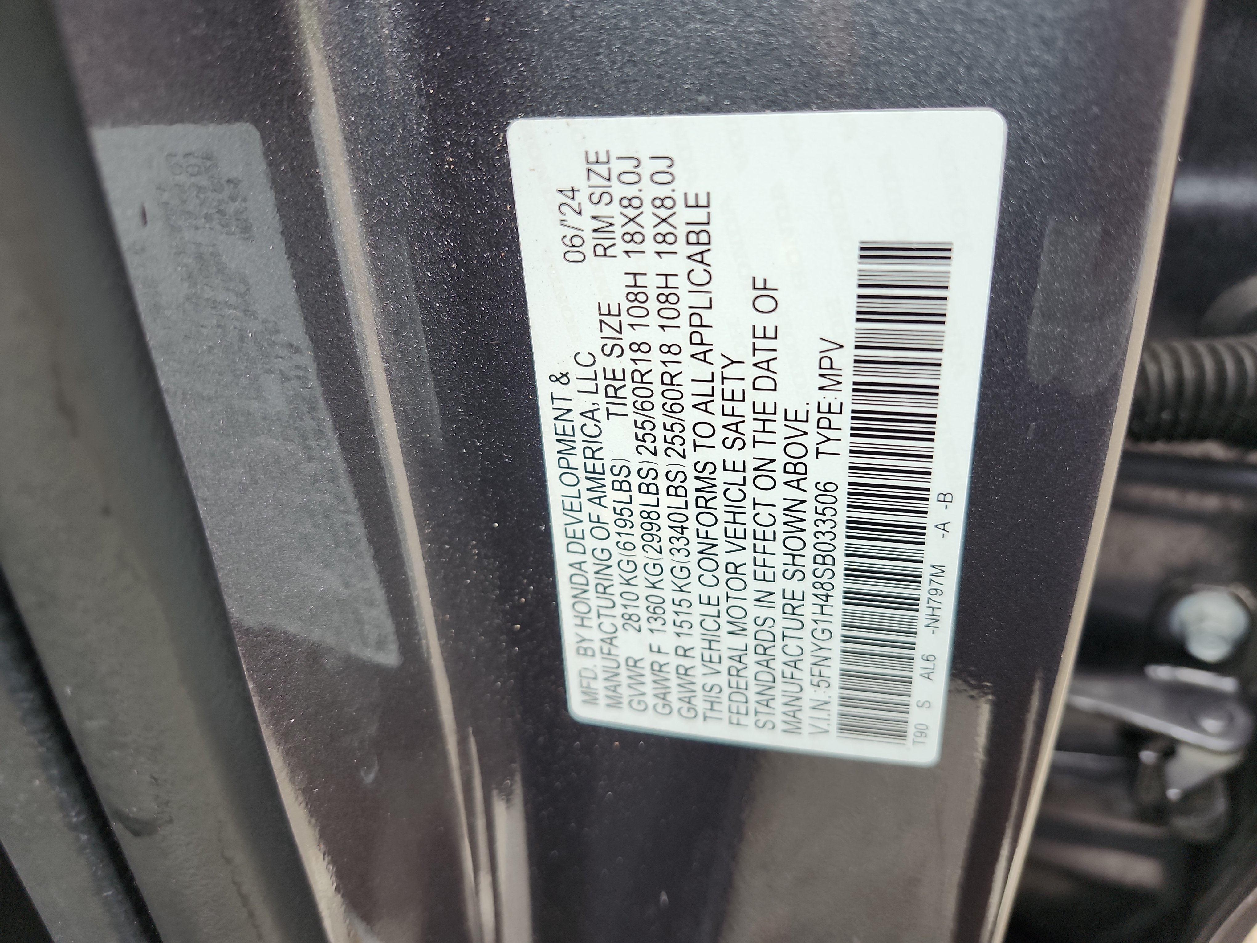 Certified 2025 Honda Pilot EX-L image 23