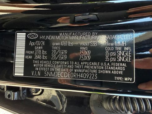 Used 2024 Hyundai Tucson Limited AWD/4WD image 24