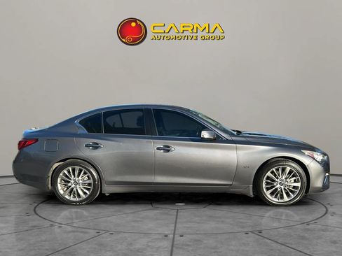 Used 2018 INFINITI Q50 Luxe w/ Cargo Package (L95) image 9