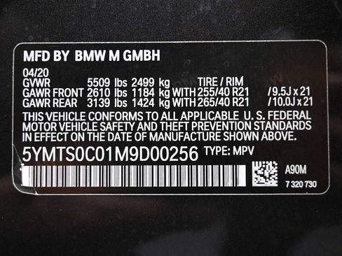 Used 2021 BMW X3 M w/ Competition Package AWD/4WD image 11