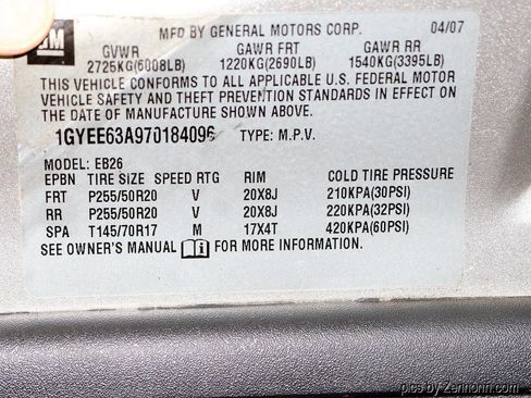 Used 2007 Cadillac SRX V8 w/ Utility Package image 39