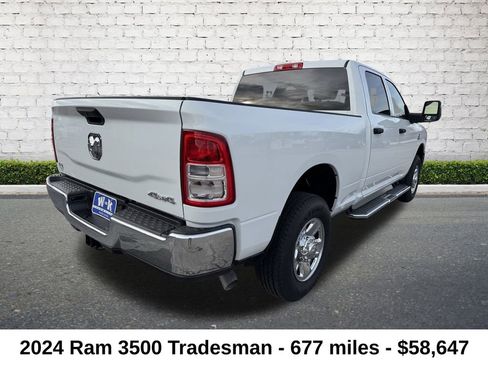 Used 2024 RAM 3500 Tradesman w/ Chrome Appearance Group image 3