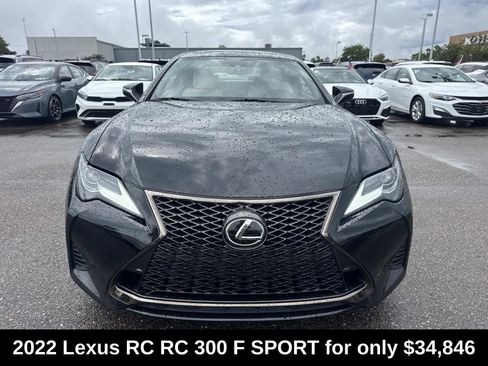 Used 2022 Lexus RC 300 F Sport w/ Accessory Package RWD image 2