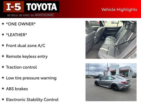 Used 2025 Toyota Camry SE FWD image 4