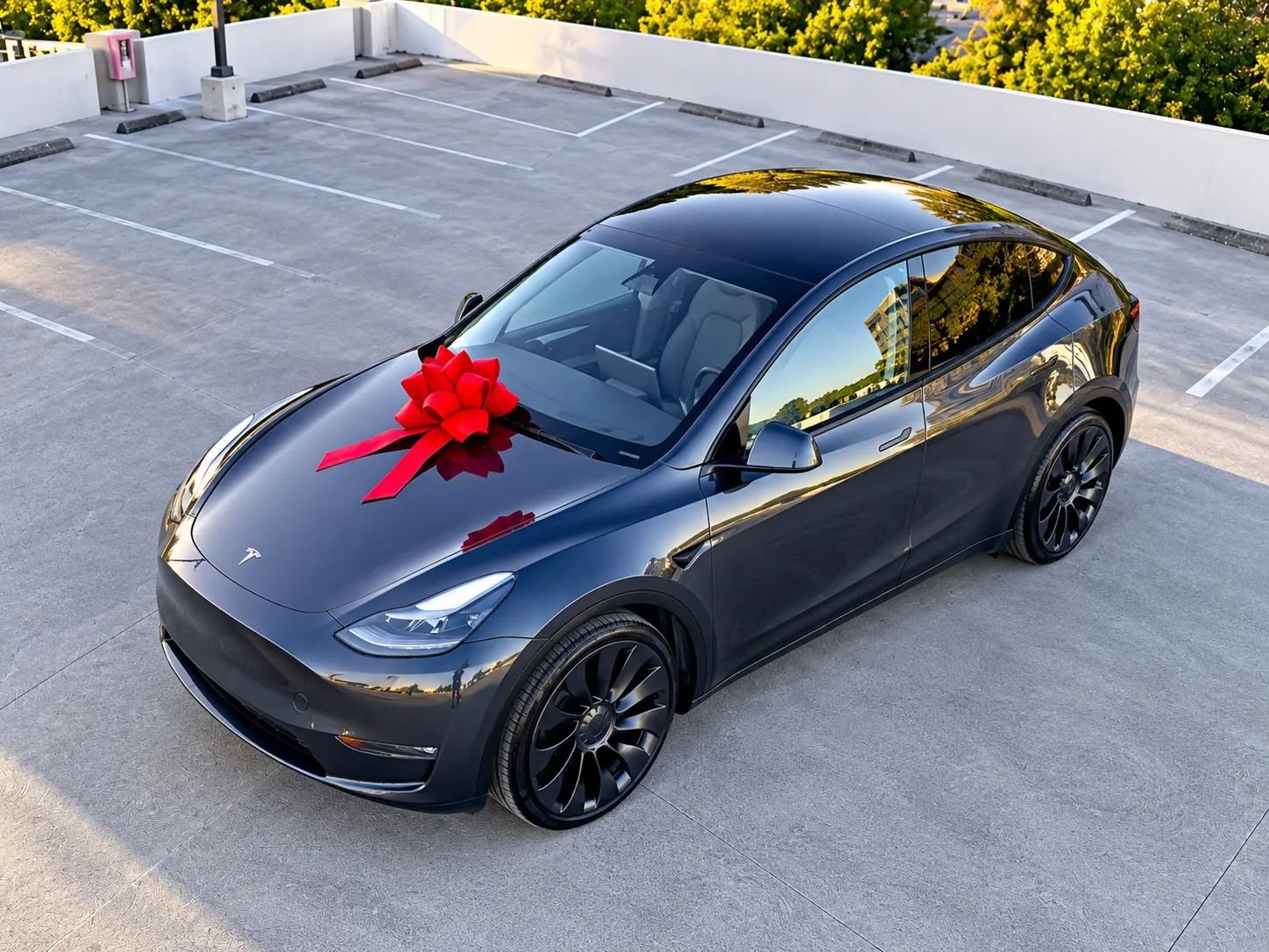 Used 2025 Tesla Model Y Long Range AWD/4WD image 55