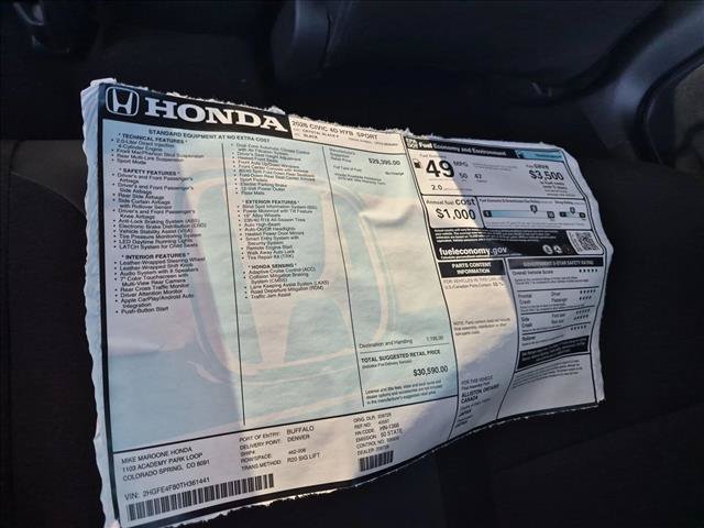 New 2026 Honda Civic FWD Hybrid Sedan image 17