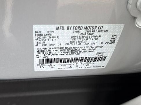 New 2026 Ford Explorer Active AWD/4WD image 28