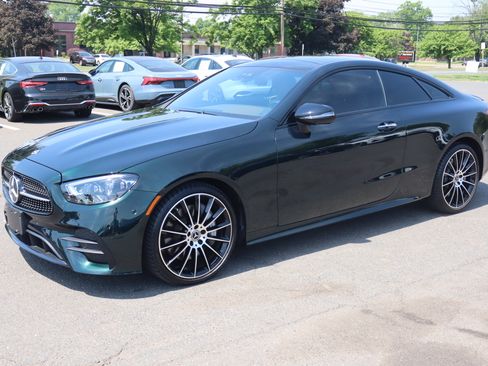 Used 2023 Mercedes-Benz E 450 4MATIC Coupe w/ AMG Line image 1
