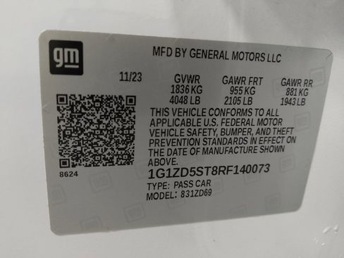 Used 2024 Chevrolet Malibu LT FWD image 33