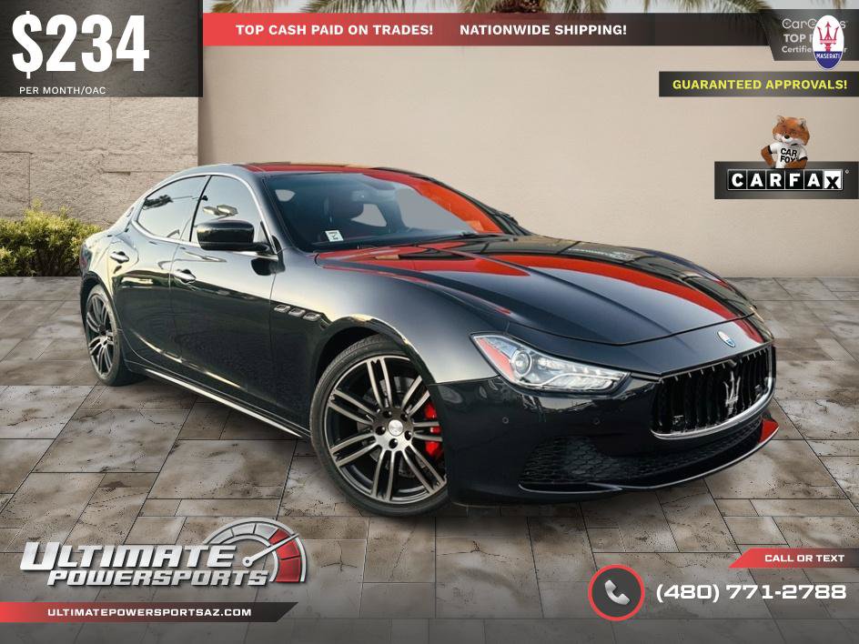 Used 2014 Maserati Ghibli S Q4 AWD/4WD image 3