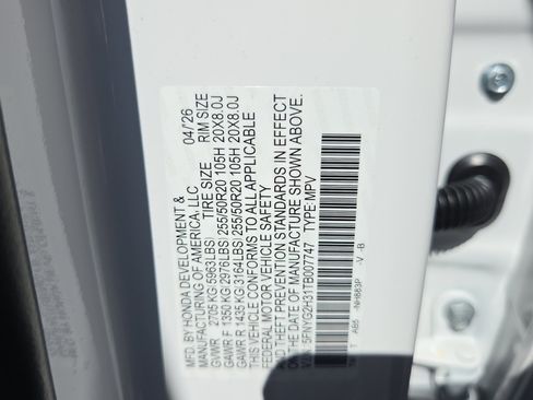 New 2026 Honda Pilot Sport image 16