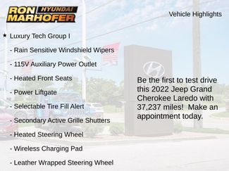 Used 2022 Jeep Grand Cherokee Laredo w/ Luxury Tech Group I AWD/4WD video 2