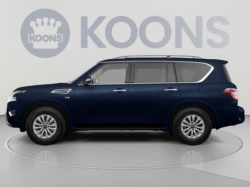 Used 2023 Nissan Armada Platinum w/ Captain's Chairs Package AWD/4WD image 2