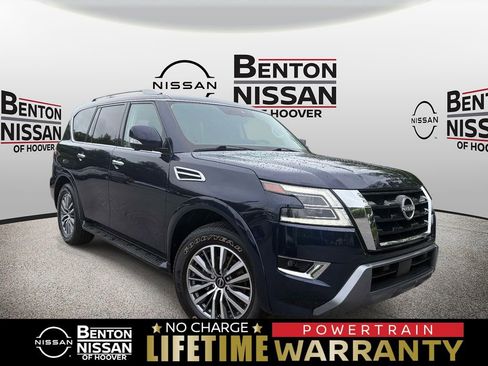Used 2024 Nissan Armada SL w/ Captain's Chairs Package RWD image 1