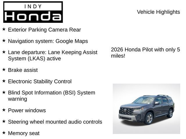 New 2026 Honda Pilot EX-L image 7