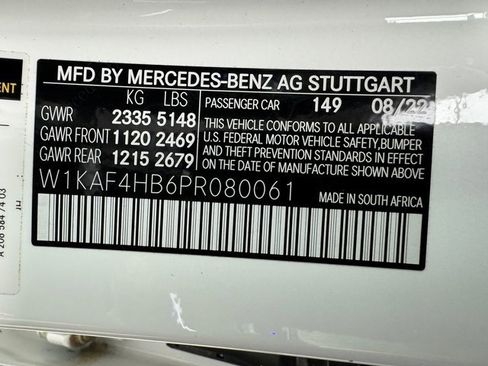 Used 2023 Mercedes-Benz C 300 4MATIC Sedan w/ AMG Line w/ Night Package image 30