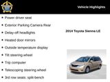 Used 2014 Toyota Sienna LE image 2